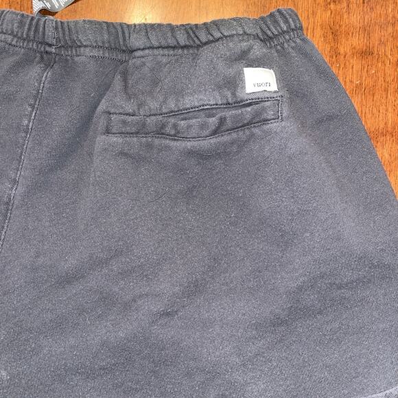 Vuori Shorts Womens XL Gray Sunnyside Drawstring 2” Casual Cotton - Picture 6 of 6